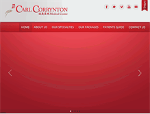 Tablet Screenshot of carlcorrynton.com